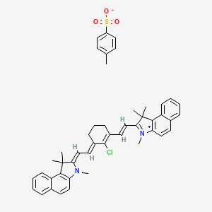 molecular formula C47H47ClN2O3S B1316372 IR-813 p-Toluenesulfonate 