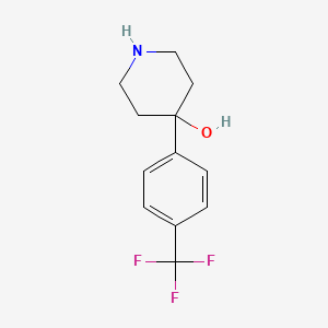 B1316381 4-(4-Trifluoromethyl-phenyl)-piperidin-4-ol CAS No. 39757-71-6