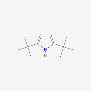 molecular formula C12H21N B1316401 2,5-Di-tert-butyl-1H-pyrrole CAS No. 3760-56-3
