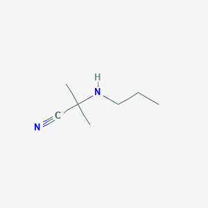 2-Methyl-2-(propylamino)propanenitrile