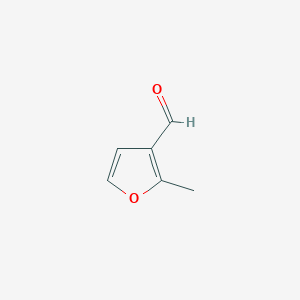 molecular formula C6H6O2 B1316418 2-Methyl-3-furaldehyde CAS No. 5612-67-9
