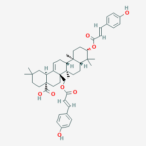 molecular formula C48H60O8 B131642 Asprellic acid A CAS No. 152509-92-7