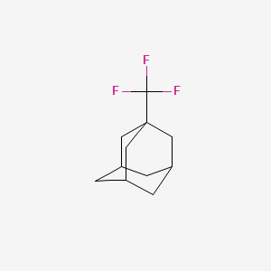 molecular formula C11H15F3 B1316420 1-(Trifluoromethyl)adamantane CAS No. 40556-44-3