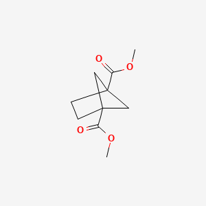 molecular formula C10H14O4 B1316429 Dimethyl bicyclo[2.1.1]hexane-1,4-dicarboxylate CAS No. 42145-38-0