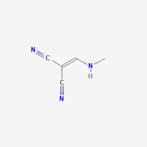 molecular formula C5H5N3 B1316435 2-[(Methylamino)methylene]propanedinitrile CAS No. 79080-32-3