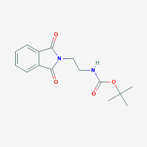 molecular formula C15H18N2O4 B131644 tert-Butyl (2-(1,3-dioxoisoindolin-2-yl)ethyl)carbamate CAS No. 77361-32-1