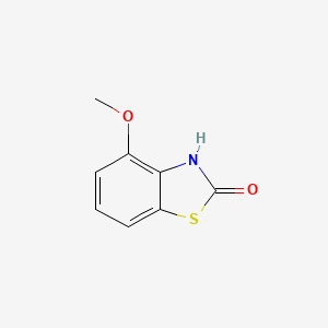 molecular formula C8H7NO2S B1316442 4-Methoxy-2(3H)-benzothiazolone CAS No. 80567-66-4