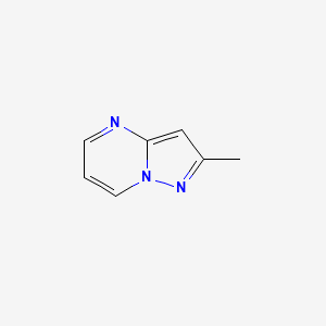 molecular formula C7H7N3 B1316446 2-Methylpyrazolo[1,5-a]pyrimidine CAS No. 78562-32-0