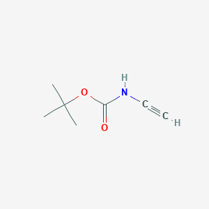 molecular formula C7H11NO2 B13164507 Tert-butyl ethynylcarbamate 