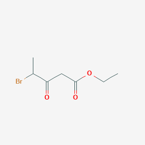 molecular formula C7H11BrO3 B1316456 Ethyl 4-bromo-3-oxopentanoate CAS No. 36187-69-6