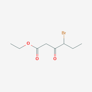 molecular formula C8H13BrO3 B1316457 Ethyl 4-bromo-3-oxohexanoate 