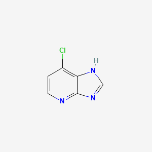 molecular formula C6H4ClN3 B1316458 7-Chloro-1H-imidazo[4,5-B]pyridine CAS No. 6980-11-6