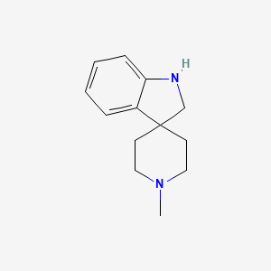 molecular formula C13H18N2 B1316460 1,2-Dihydro-1'-methylspiro[3H-indole-3,4'-piperidine] CAS No. 69584-91-4