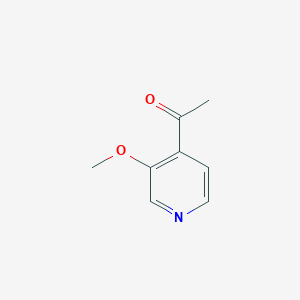 molecular formula C8H9NO2 B1316464 1-(3-Methoxypyridin-4-yl)ethanone CAS No. 83431-02-1