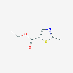 molecular formula C7H9NO2S B1316469 Ethyl 2-methylthiazole-5-carboxylate CAS No. 79836-78-5