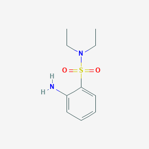 molecular formula C10H16N2O2S B1316482 2-Amino-N,N-diethylbenzenesulfonamide CAS No. 57947-01-0