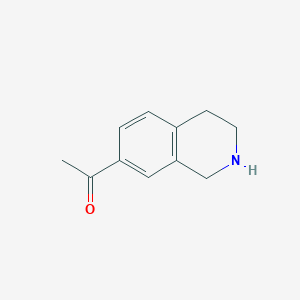 1-(1,2,3,4-Tetrahydroisoquinolin-7-yl)ethanone