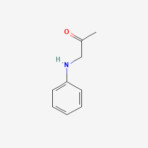 molecular formula C9H11NO B13164860 1-(Phenylamino)propan-2-one CAS No. 4504-29-4
