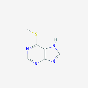 molecular formula C6H6N4S B131649 6-甲基巯基嘌呤 CAS No. 50-66-8
