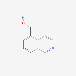molecular formula C10H9NO B1316492 Isoquinolin-5-ylmethanol CAS No. 76518-57-5