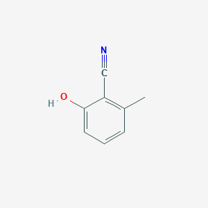 molecular formula C8H7NO B1316493 2-Hydroxy-6-methylbenzonitrile CAS No. 73289-66-4