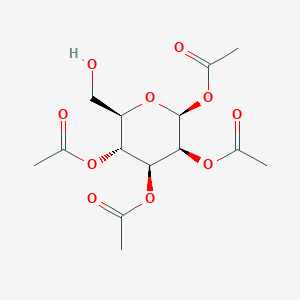 (2S,3S,4S,5R,6R)-6-(Hydroxymethyl)tetrahydro-2H-pyran-2,3,4,5-tetrayl tetraacetate