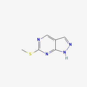 6-(methylthio)-1H-pyrazolo[3,4-d]pyrimidine