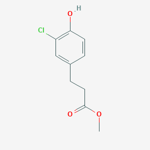 B1316510 Methyl 3-(3-chloro-4-hydroxyphenyl)propanoate CAS No. 84298-82-8