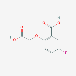 2-(Carboxymethoxy)-5-fluorobenzoic acid