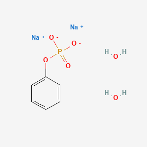 molecular formula C6H9Na2O6P B1316572 Sodium phenyl phosphate dihydrate 