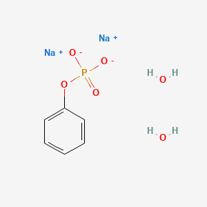 molecular formula C6H9Na2O6P B1316572 Sodium phenyl phosphate dibasic dihydrate CAS No. 66778-08-3