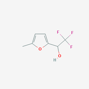 molecular formula C7H7F3O2 B1316591 2,2,2-Trifluoro-1-(5-methylfuran-2-yl)ethanol CAS No. 862158-19-8