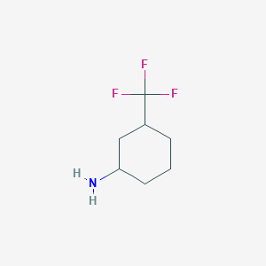 molecular formula C7H12F3N B1316592 3-(Trifluoromethyl)cyclohexanamine CAS No. 23566-61-2