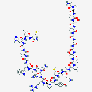 molecular formula C126H198N38O31S2 B013166 Gastrin releasing peptide, porcine CAS No. 74815-57-9