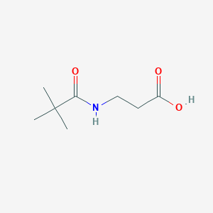 3-[(2,2-Dimethylpropanoyl)amino]propanoic acid