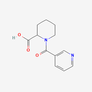 1-(Pyridine-3-carbonyl)piperidine-2-carboxylic acid