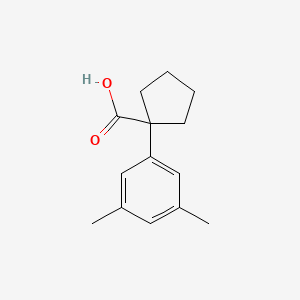 1-(3,5-Dimethylphenyl)cyclopentanecarboxylic acid