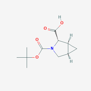 (1S,2S,5R)-3-(tert-butoxycarbonyl)-3-azabicyclo[3.1.0]hexane-2-carboxylic acid