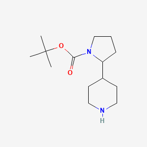 tert-Butyl 2-(piperidin-4-yl)pyrrolidine-1-carboxylate