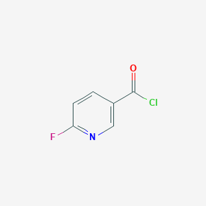 molecular formula C6H3ClFNO B1316641 2-Fluoropyridine-5-carbonyl chloride CAS No. 65352-94-5