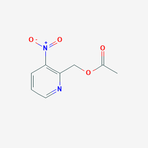 molecular formula C8H8N2O4 B1316651 (3-硝基吡啶-2-基)甲酸甲酯 CAS No. 131747-33-6