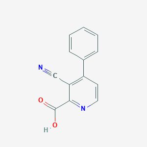 3-Cyano-4-phenylpyridine-2-carboxylic acid