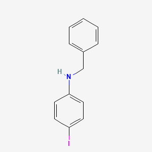 molecular formula C13H12IN B1316671 N-Benzyl-4-iodoaniline CAS No. 3526-49-6