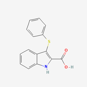 3-(phenylthio)-1H-Indole-2-carboxylic acid
