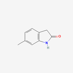 molecular formula C9H9NO B1316679 6-Methylindolin-2-one CAS No. 56341-38-9