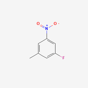 molecular formula C7H6FNO2 B1316701 3-Fluoro-5-nitrotoluene CAS No. 499-08-1