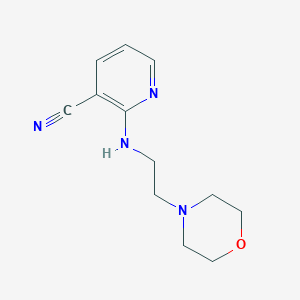 2-{[2-(Morpholin-4-yl)ethyl]amino}pyridine-3-carbonitrile