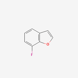 molecular formula C8H5FO B1316722 7-氟苯并呋喃 CAS No. 24410-61-5