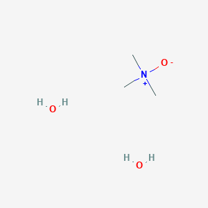 molecular formula C3H11NO2 B131674 Trimethylamine N-oxide dihydrate CAS No. 62637-93-8