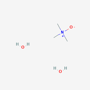 molecular formula C3H13NO3 B131674 Trimethylamine N-oxide dihydrate CAS No. 62637-93-8